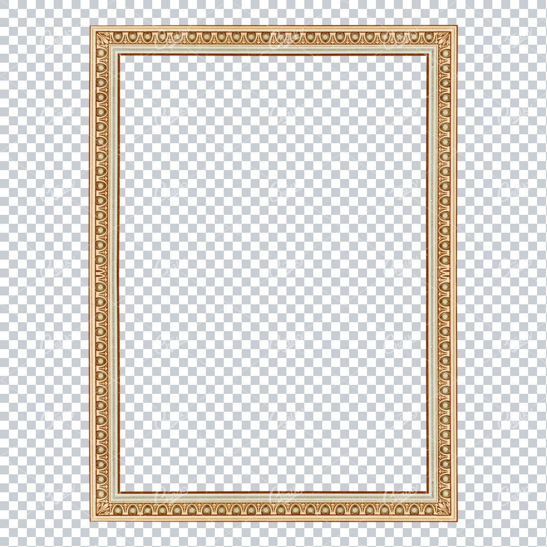 Decorative and Detailed Antique Frame / Border - Perfect for Invitations and Packaging  No.4