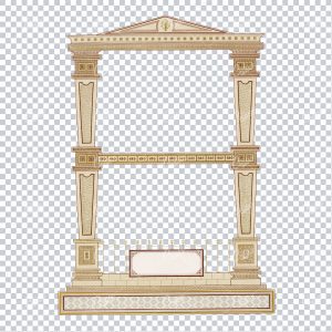 Decorative and Detailed Antique Frame / Border - Perfect for Invitations and Packaging  No.9