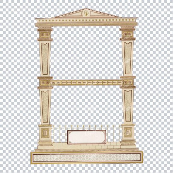 Decorative and Detailed Antique Frame / Border - Perfect for Invitations and Packaging  No.9