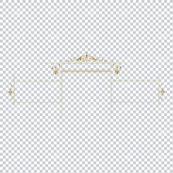 Decorative and Detailed Antique Frame / Border - Perfect for Invitations and Packaging  No.10