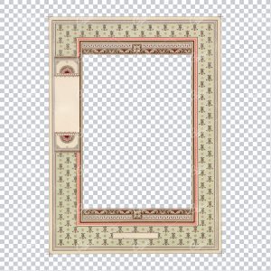 Decorative and Detailed Antique Frame / Border - Perfect for Invitations and Packaging  No.11