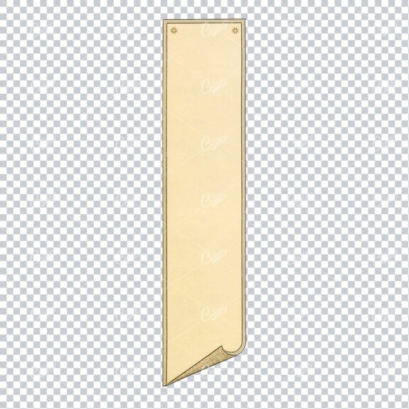 Tall Vertical Banner / Border for Text No.3