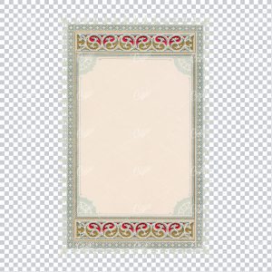 Decorative and Detailed Antique Frame / Border - Perfect for Invitations and Packaging  No.15