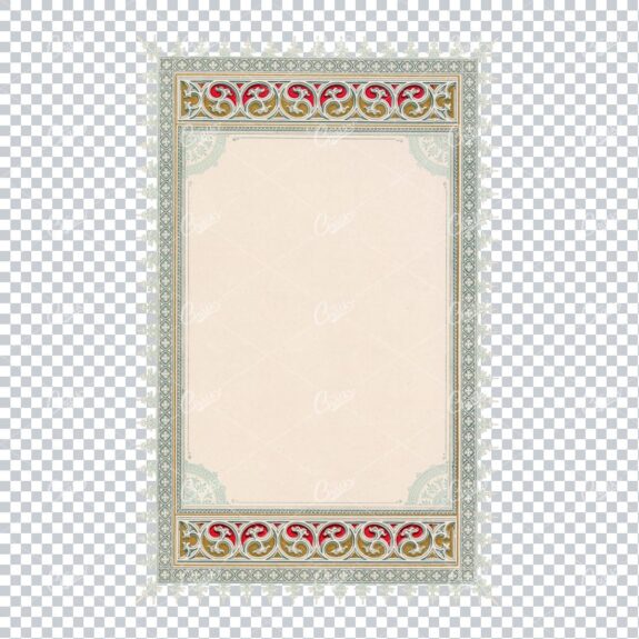 Decorative and Detailed Antique Frame / Border - Perfect for Invitations and Packaging  No.15