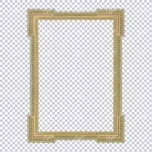 Decorative and Detailed Antique Frame / Border - Perfect for Invitations and Packaging  No.17