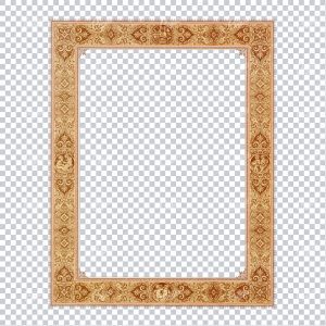 Decorative and Detailed Antique Frame / Border - Perfect for Invitations and Packaging  No.18