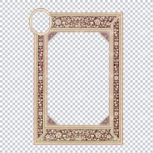Decorative and Detailed Antique Frame / Border - Perfect for Invitations and Packaging  No.20