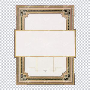 Decorative and Detailed Antique Frame / Border - Perfect for Invitations and Packaging No.26
