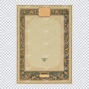 Decorative and Detailed Antique Frame / Border - Perfect for Invitations and Packaging  No.28