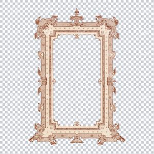 Decorative and Detailed Antique Frame / Border - Perfect for Invitations and Packaging  No.31