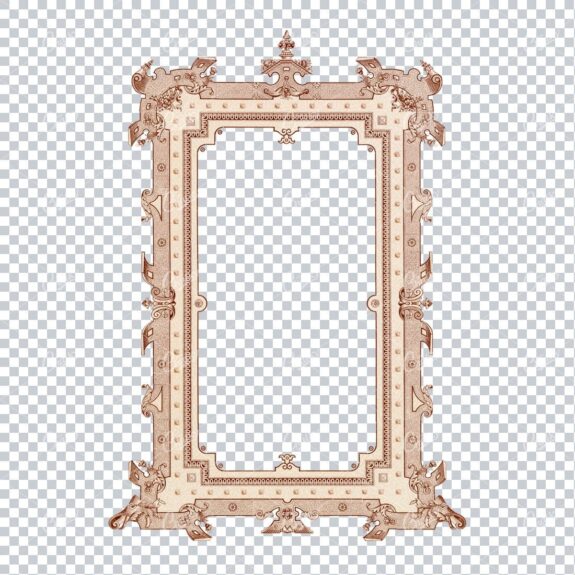 Decorative and Detailed Antique Frame / Border - Perfect for Invitations and Packaging  No.31