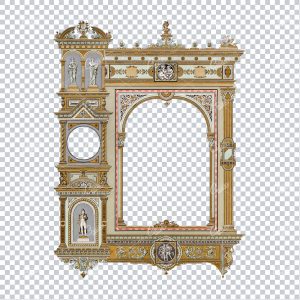 Decorative and Detailed Antique Frame / Border - Perfect for Invitations and Packaging  No.35