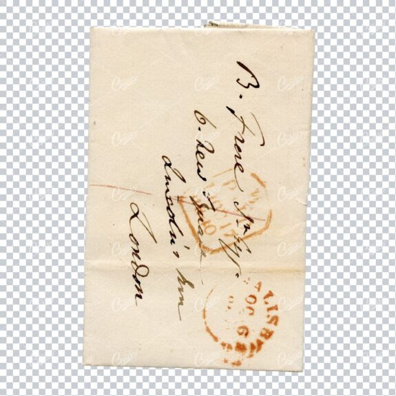 Antique Post Envelope Addressed to London
