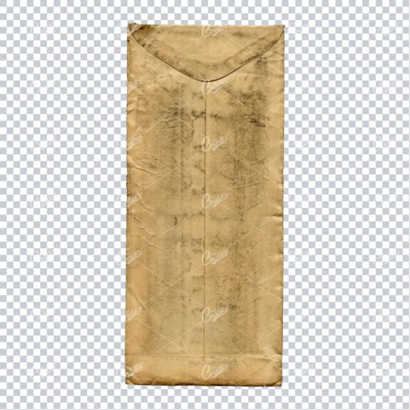 Vintage Scan of Grunge and Dirty Cream Envelope Texture No.1