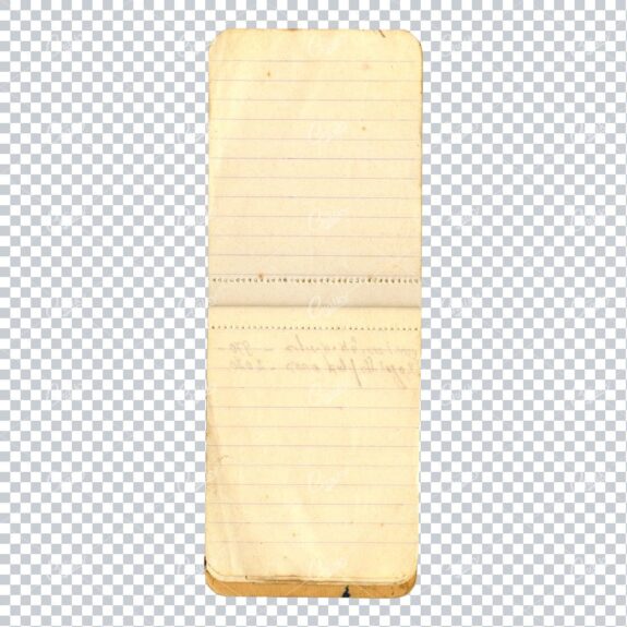 Small Vintage Lined Notepad