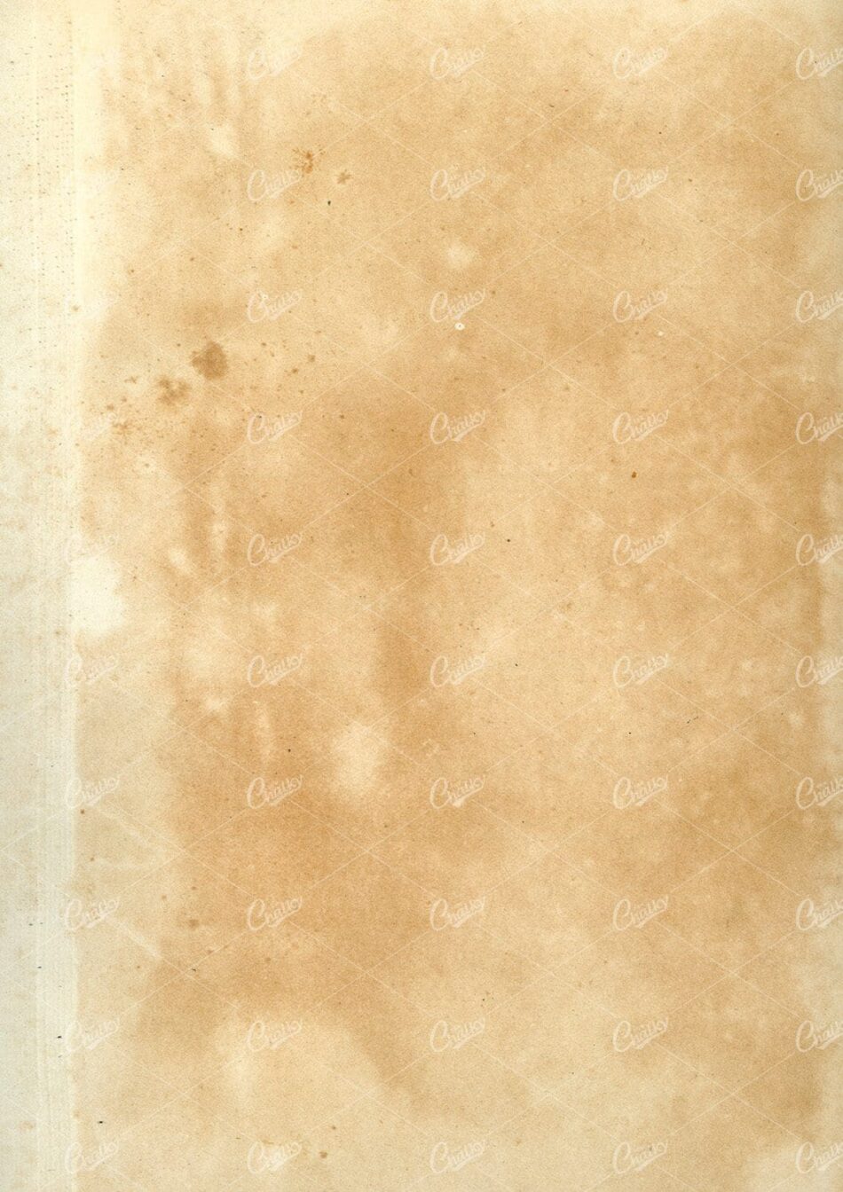 Damp Stained Antique Paper Texture No.3