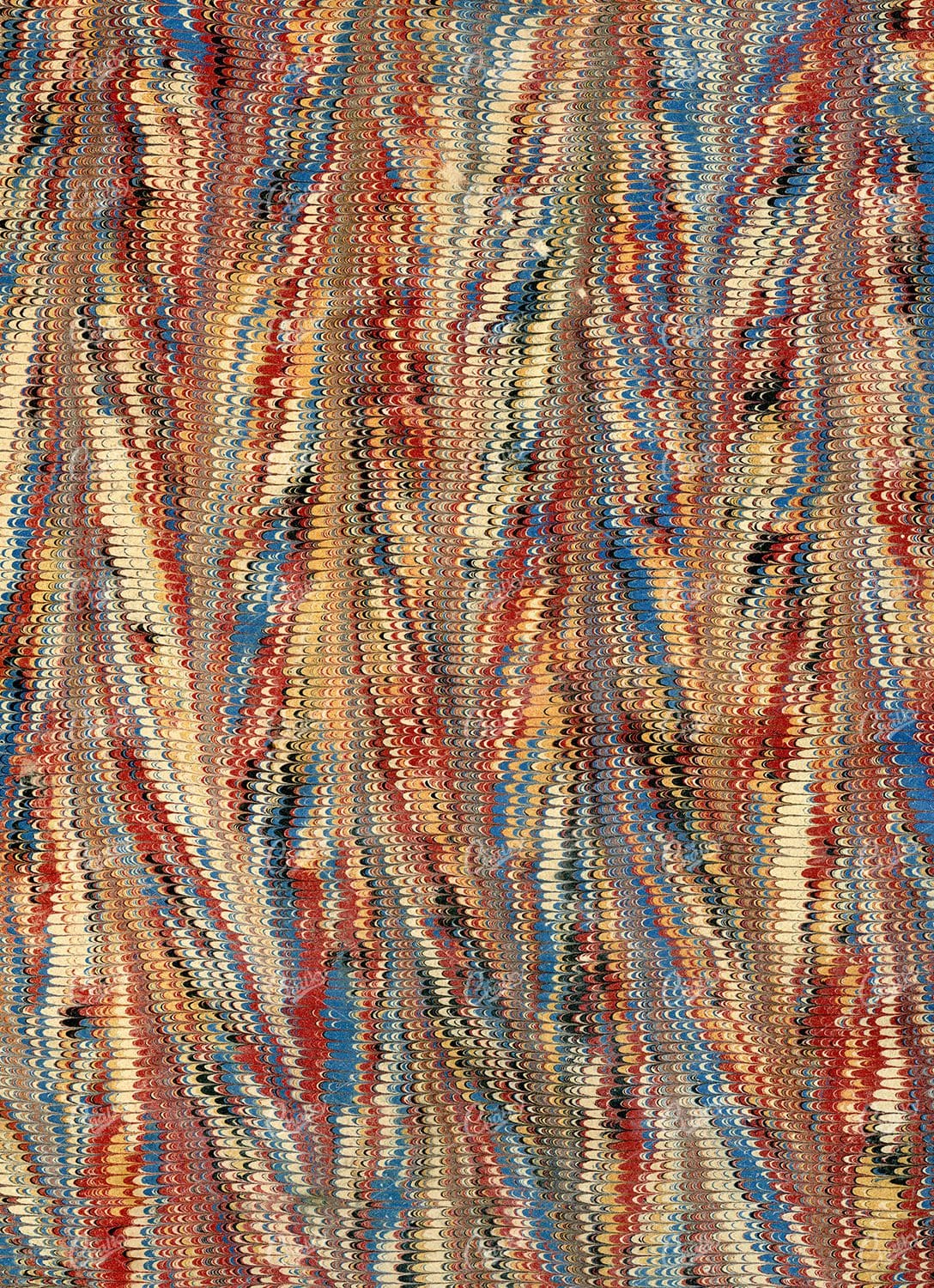 Antique Book Marbling Paper Texture No.1
