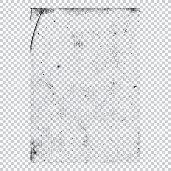 Transparent Book Page Texture - Vintage PNG Overlay No.2