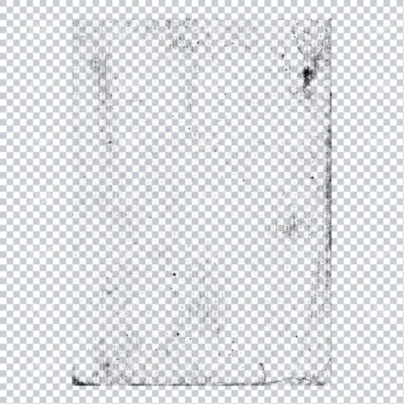 Transparent Book Page Texture - Vintage PNG Overlay No.4