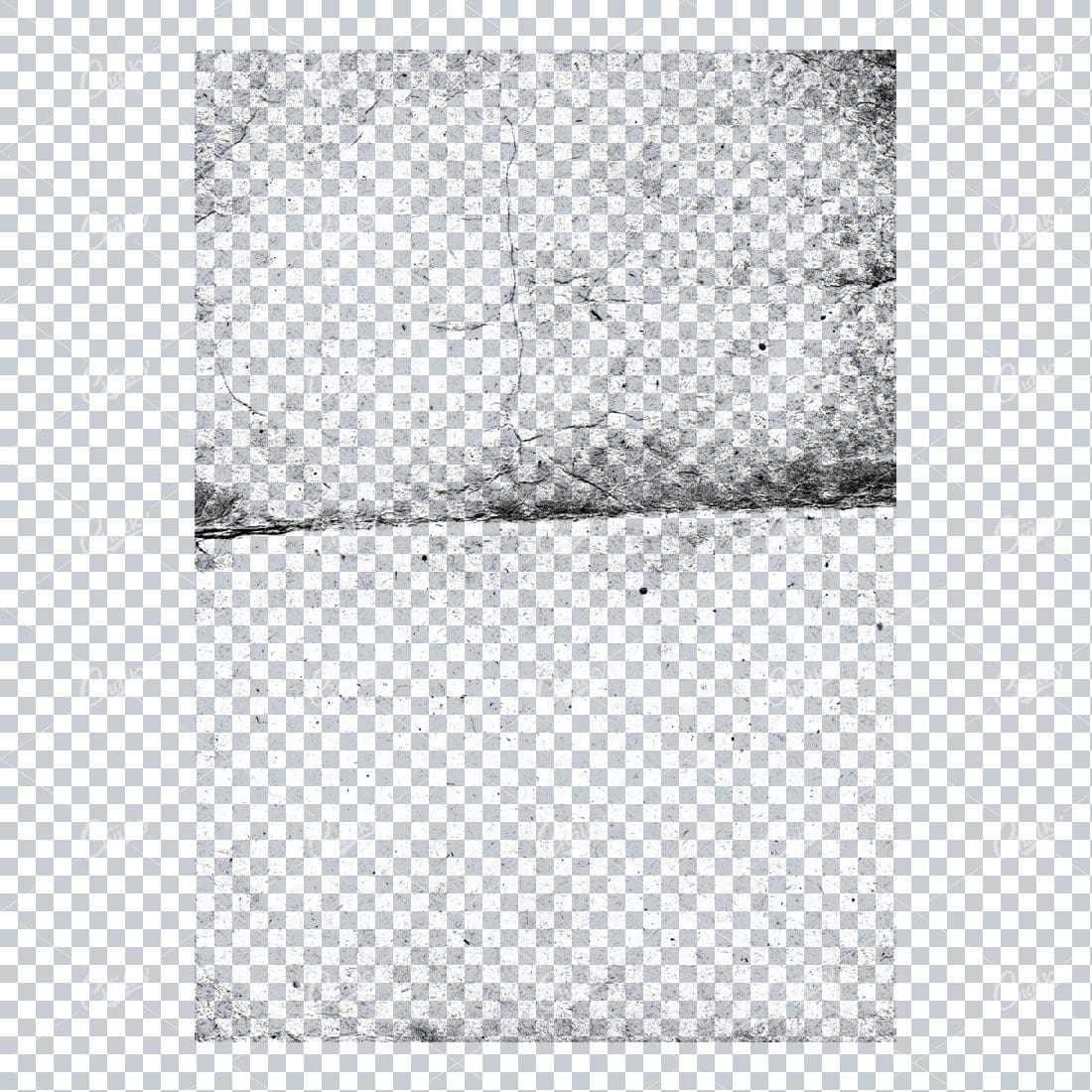 Transparent Book Page Texture - Vintage PNG Overlay No.6