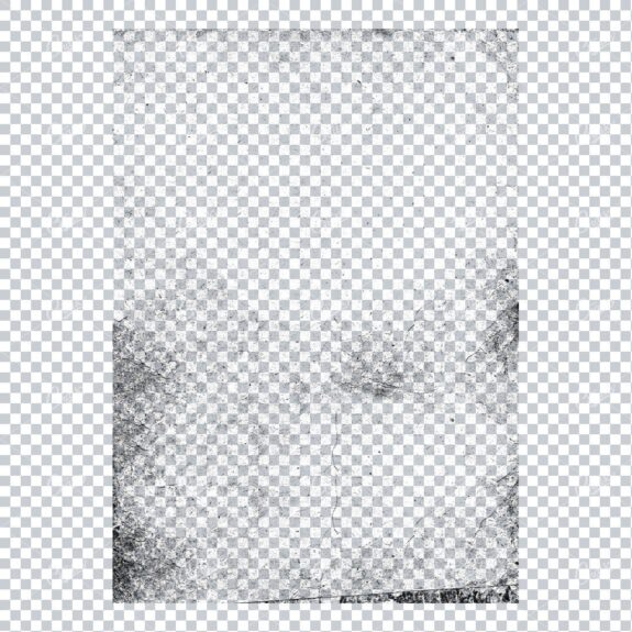 Transparent Book Page Texture - Vintage PNG Overlay No.10