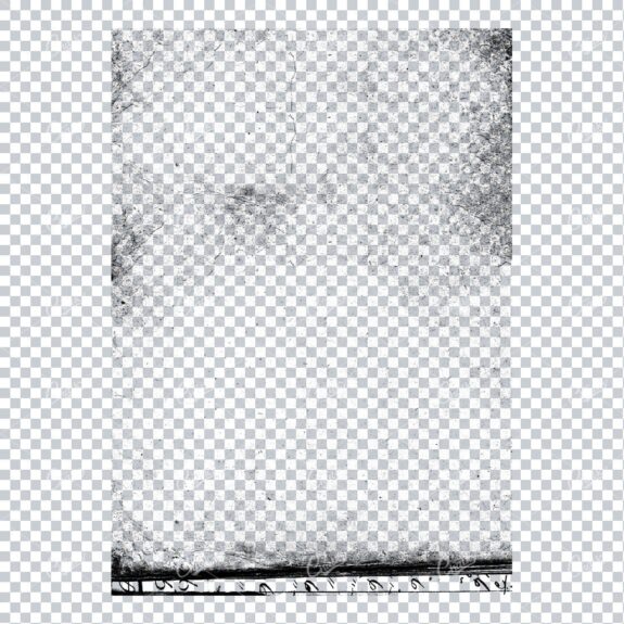 Transparent Book Page Texture - Vintage PNG Overlay No.11