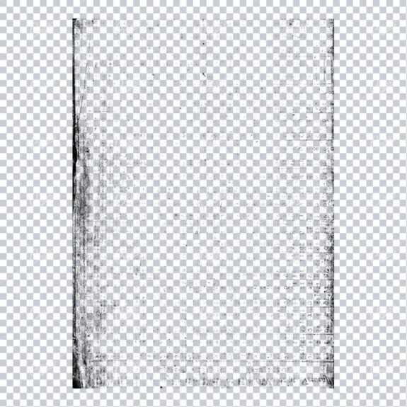Transparent Book Page Texture - Vintage PNG Overlay No.33