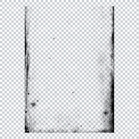 Transparent Book Page Texture - Vintage PNG Overlay No.34