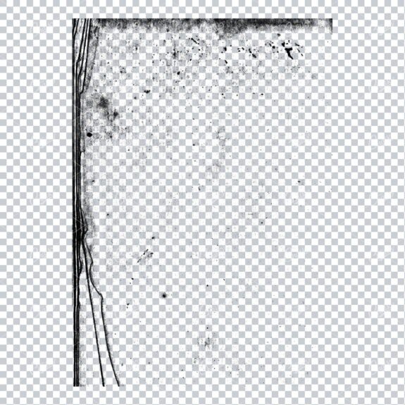 Transparent Book Page Texture - Vintage PNG Overlay No.36