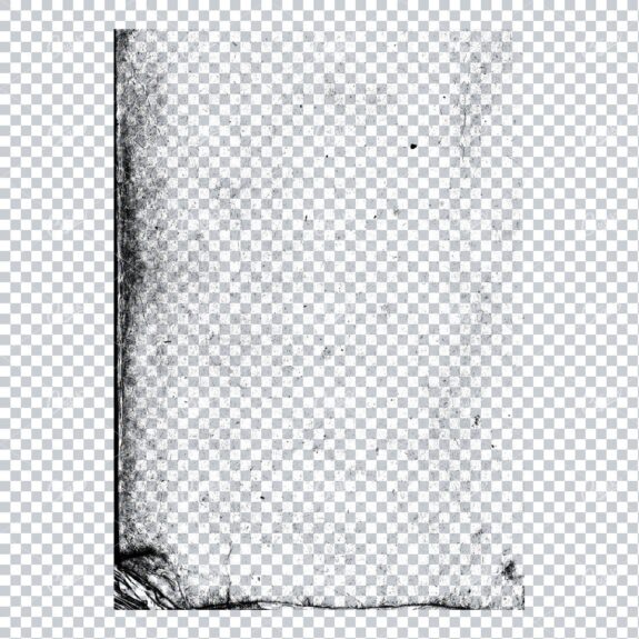 Transparent Book Page Texture - Vintage PNG Overlay No.41