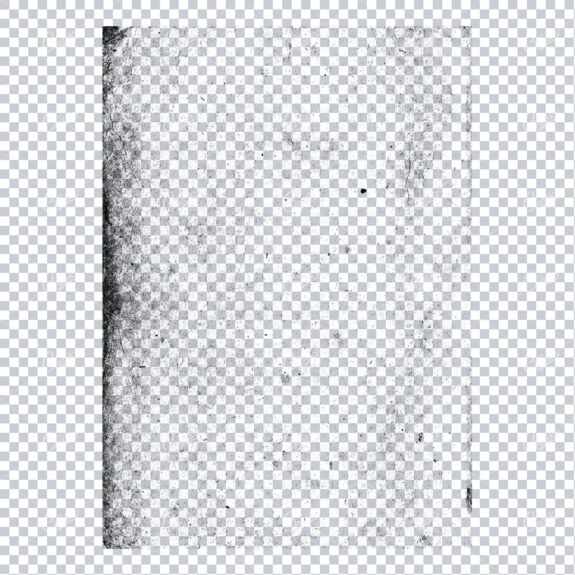Transparent Book Page Texture - Vintage PNG Overlay No.42