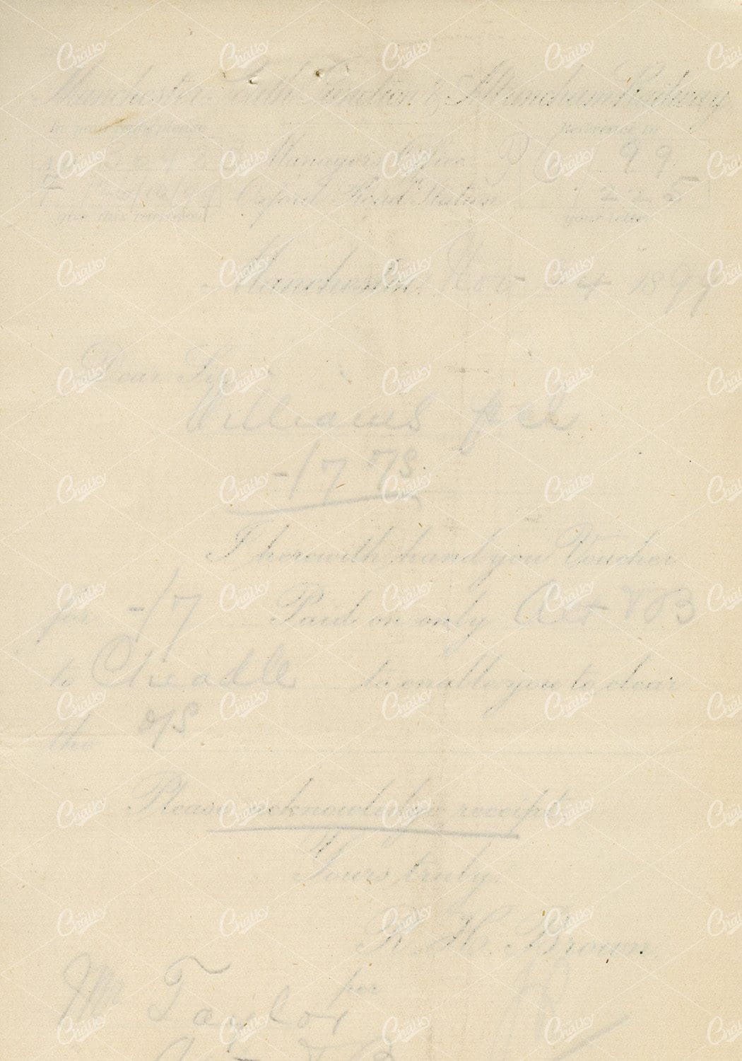 Vintage Paper Texture - No.43