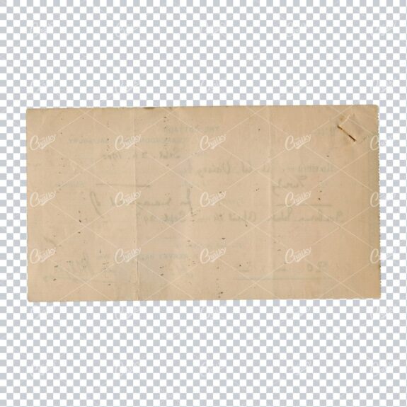 Antique Paper Ephemera Scan - Receipt No.6