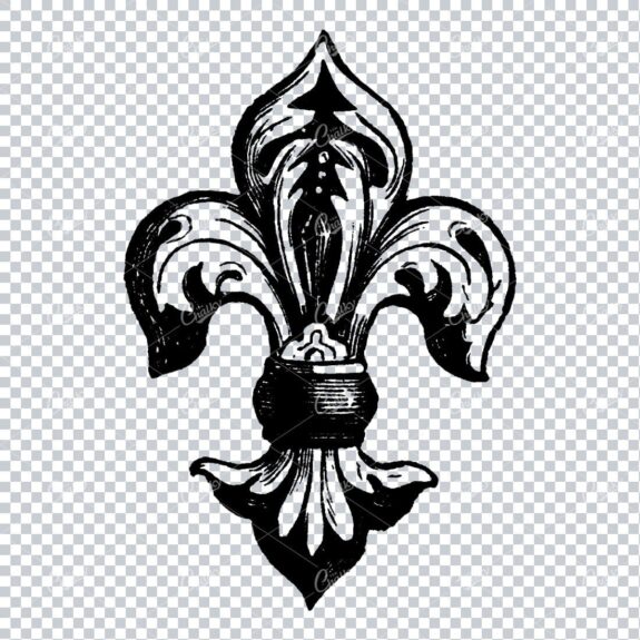 Old Hand Engraved Artwork - Small Flourish Design Element