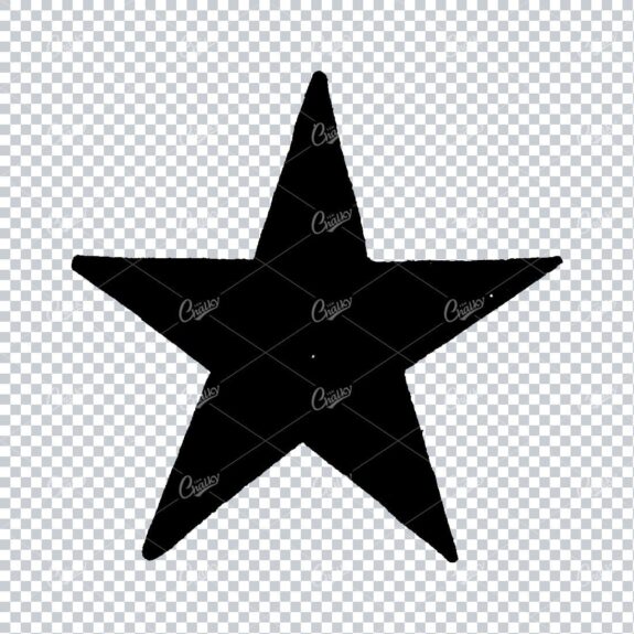 Handcrafted Illustration of a Star No.6