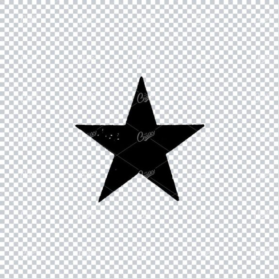 Handcrafted Illustration of a Star No.16