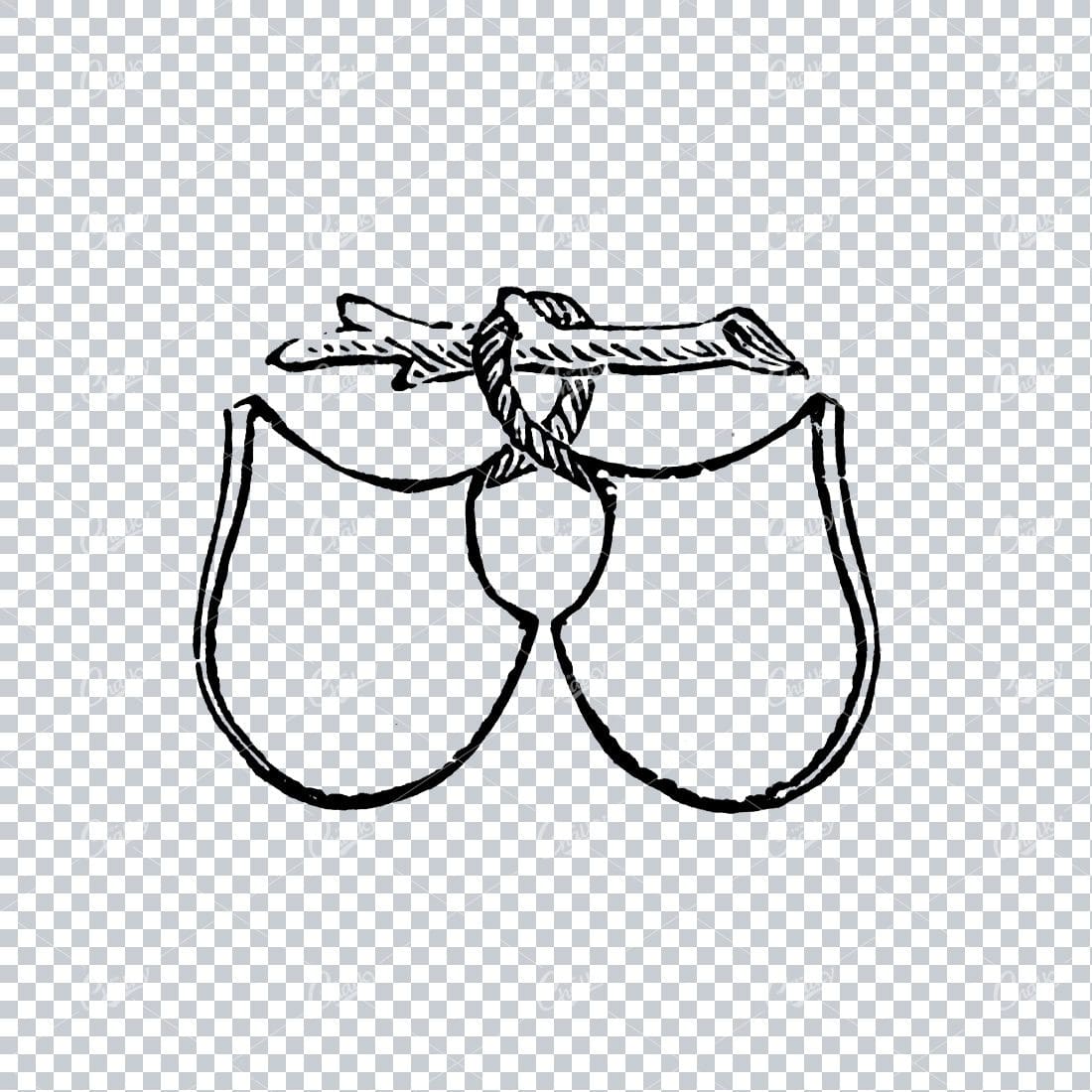 Simple Banner Hanging on Stick Post
