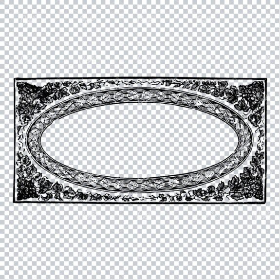 Vintage Design Element - Decorative Border / Frame Design No.1