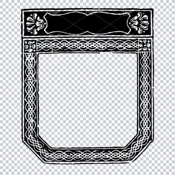 Vintage Design Element - Decorative Border / Frame Design No.4