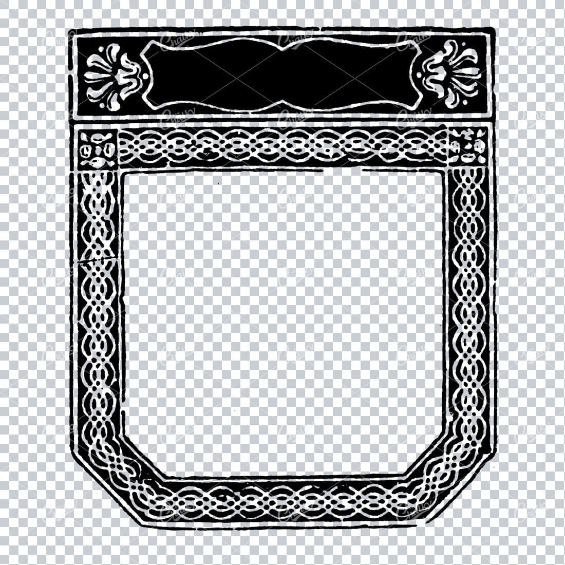 Vintage Design Element - Decorative Border / Frame Design No.4