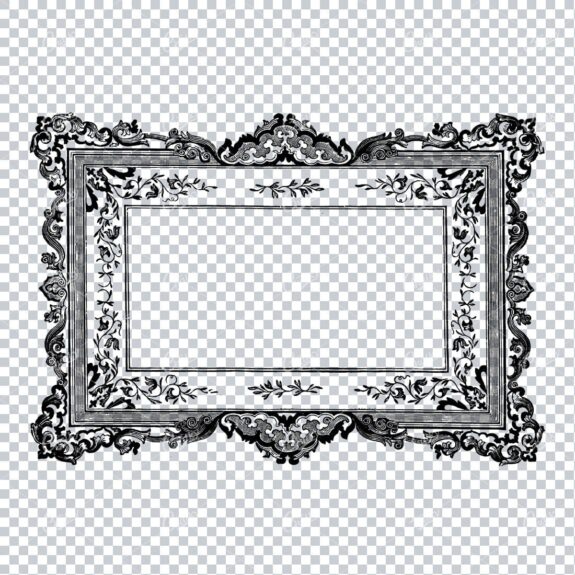 Vintage Design Element - Decorative Border / Frame Design No.5