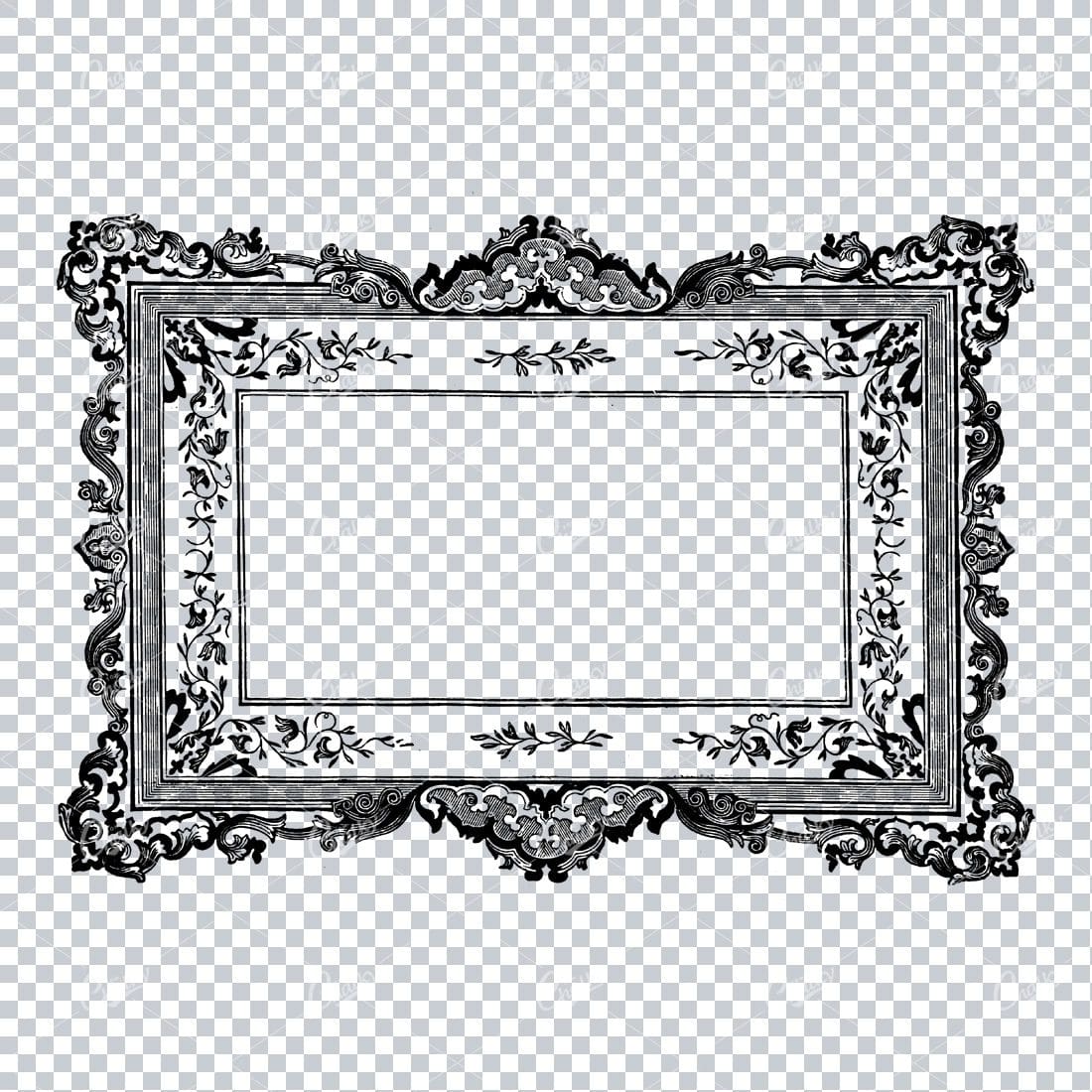 Vintage Design Element - Decorative Border / Frame Design No.5