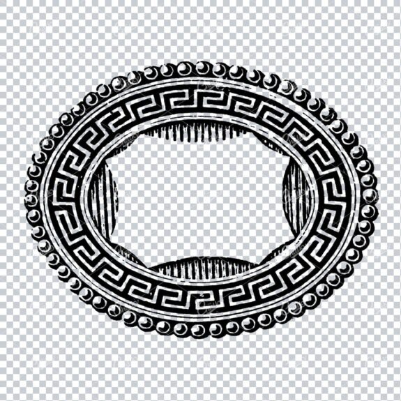 Vintage Design Element - Decorative Border / Frame Design No.7