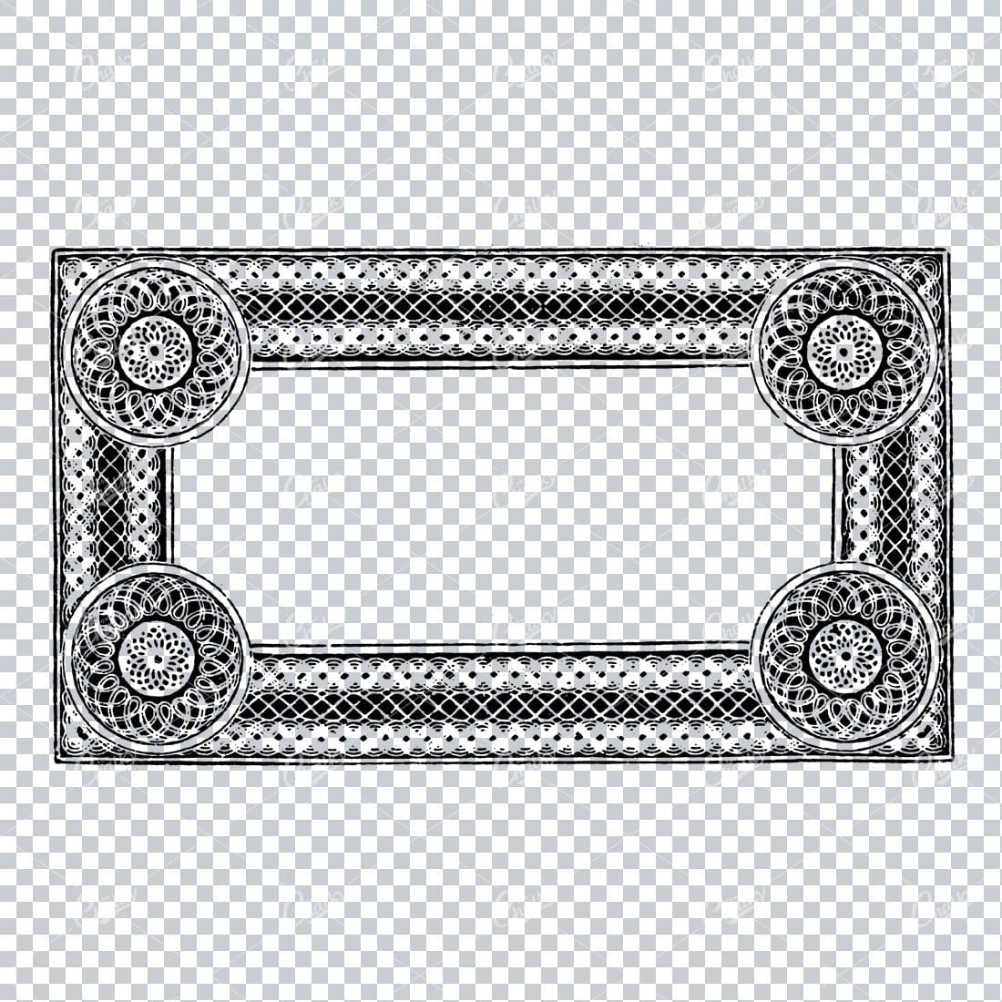 Vintage Design Element - Decorative Border / Frame Design No.9
