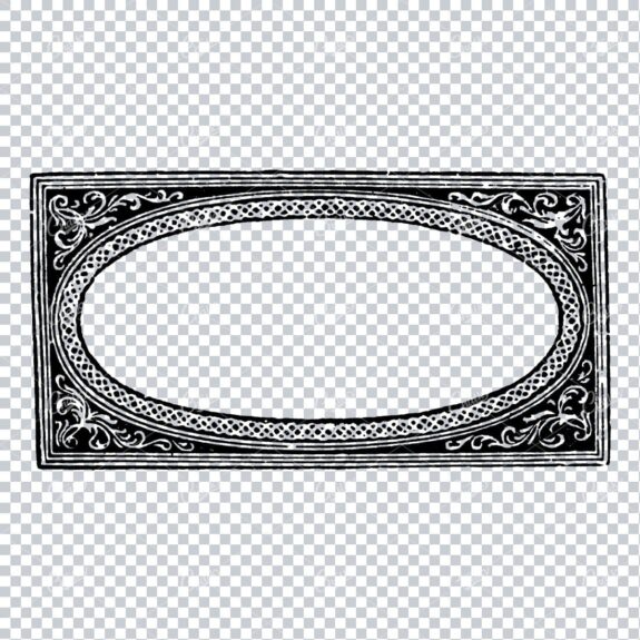 Vintage Design Element - Decorative Border / Frame Design No.10