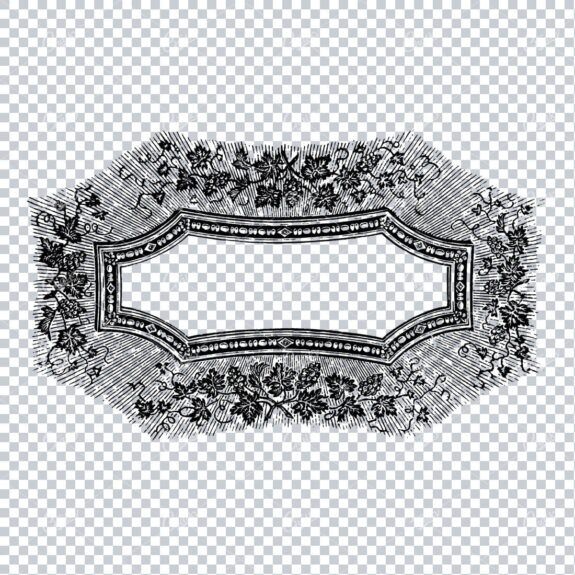 Vintage Design Element - Decorative Border / Frame Design No.11