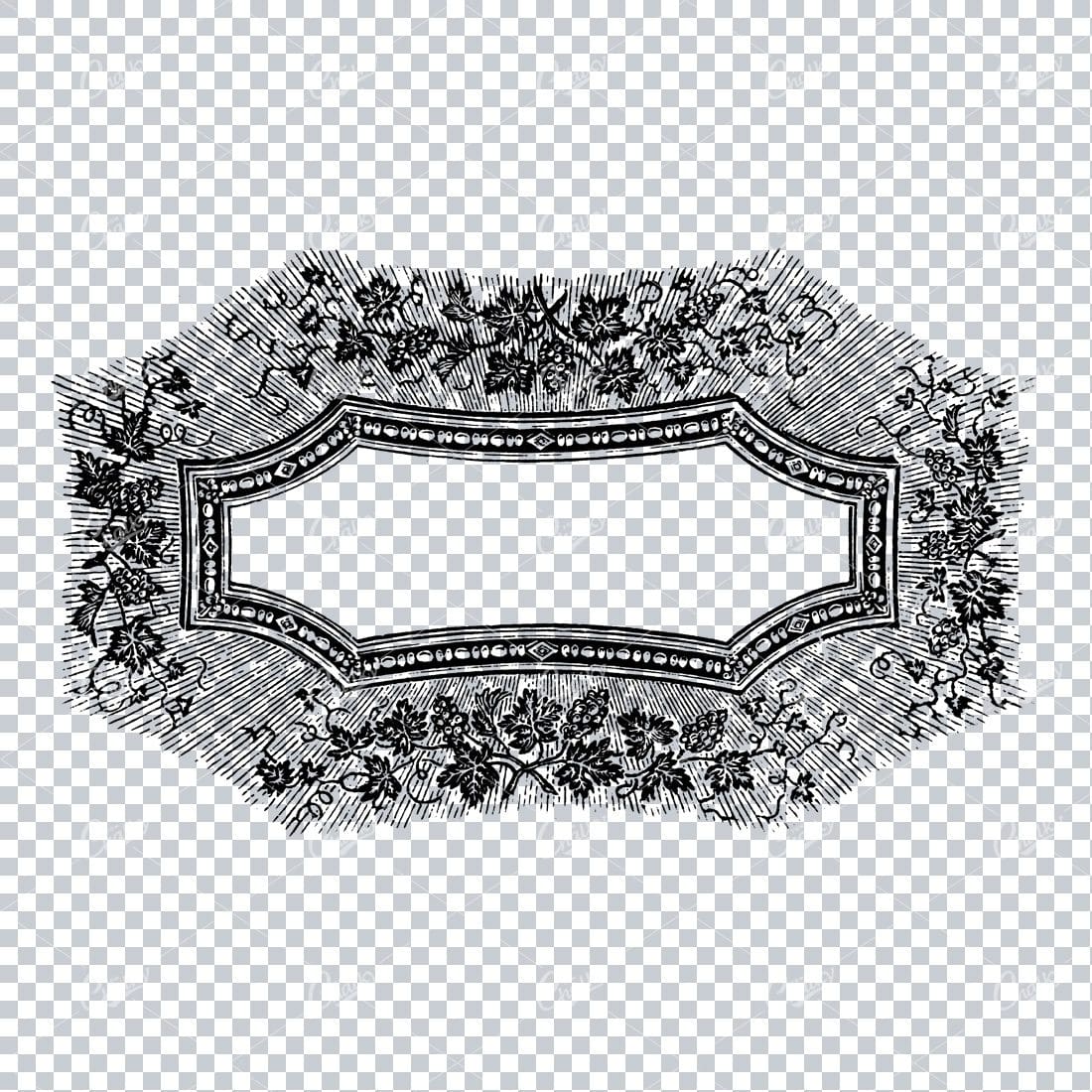 Vintage Design Element - Decorative Border / Frame Design No.11