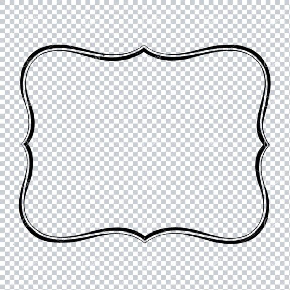 Vintage Design Element - Decorative Border / Frame Design No.21