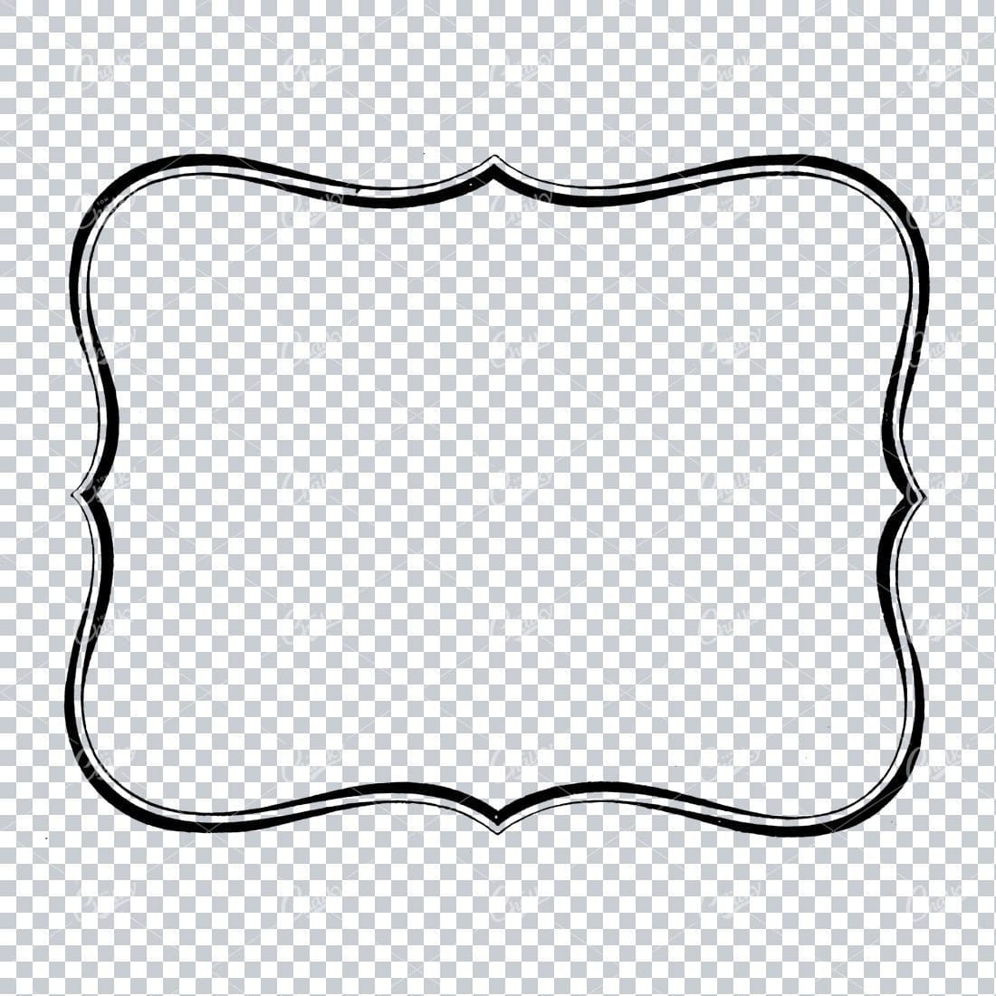 Vintage Design Element - Decorative Border / Frame Design No.21