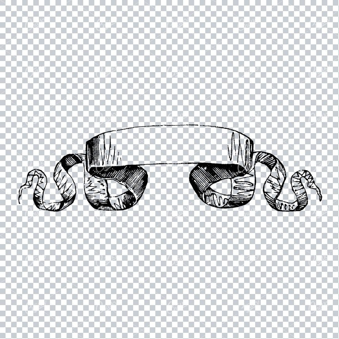 Vintage Design Element - Decorative Border / Frame Design No.23